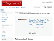 Tablet Screenshot of baquetas.net